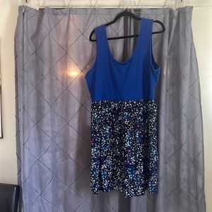 Blue Torrid floral dress